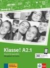 KLASSE! A2.1 LIBRO DE EJERCICIOS+ONLINE