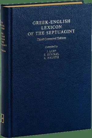 Greek-English Lexicon Of The Septuagint