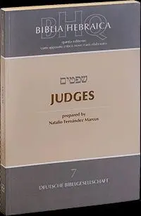 Biblia Hebraica Quinta. Judges