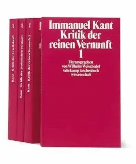 Die Kritiken: Kritik Der Reinen Vernunft 1/2 / Kritik Der Praktischen Vernunft / Kritik Der Urteilskraft (Alemán) Tapa Blanda  Feb 2011