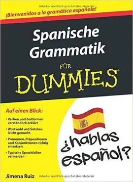 Spanische Grammatik Fur Dummies
