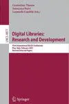 Digital Libraries: Research And Development