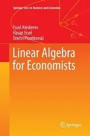 Linear Algebra For Economists