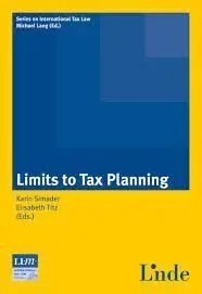 Limits To Tax Planning. wien:linde 2013