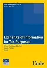 Exchange Of Information For Tax Purposes