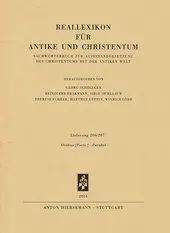 Reallexikon Für Antike Und Christentum. Lieferung 206/207
