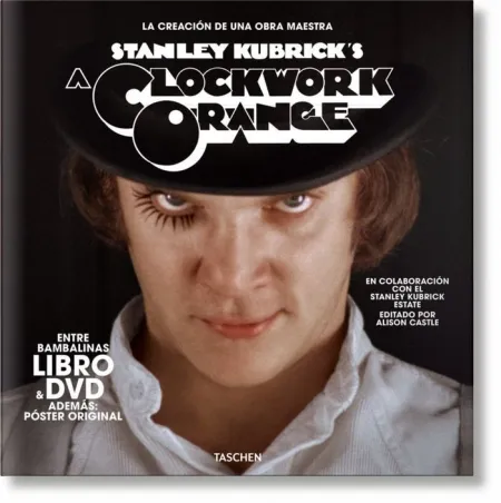 Stanley Kubrick. La Naranja Mecánica. Libro y Dvd