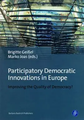 Participatory Democratic Innoovations In Europe