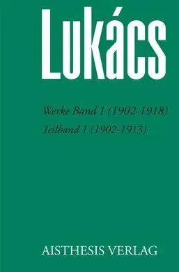 Werke 1: Band 1 (1902-1918), Teilband 1 (1902-1913)