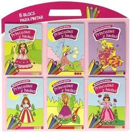 Mi Bloc para Pintar Princesas y Hadas