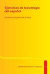 EJERCICIOS DE LEXICOLOGÍA DEL ESPANOL