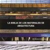 LA BIBLIA DE LOS MATERIALES DE ARQUITECTURA