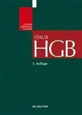 Staub Hgb. 5 Auflage. Band 12/2