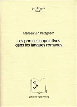 Les Phrases Copulatives Dans les Langues Romanes **Usado***