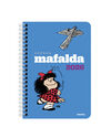 AGENDA 2026 MAFALDA ANILLADA COLUMNAS AZUL