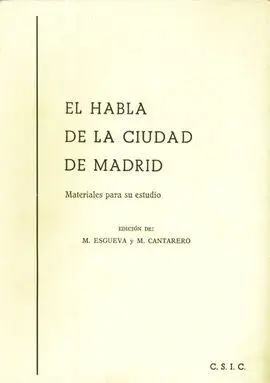 El Habla de la Ciudad de Madrid