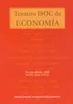 Tesauro Isoc de Economía (3ª Edición. 2008, Español-Inglés-Francés)