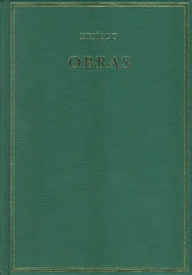 Obras: Teogonía; Trabajos y Días; Escudo