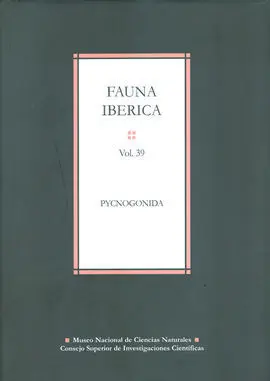 Fauna Ibérica Vol. 39: Pycnogonida