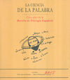 LA CIENCIA DE LA PALABRA: CIEN AÑOS DE LA REVISTA DE FILOLOGÍA ESPAÑOLA
