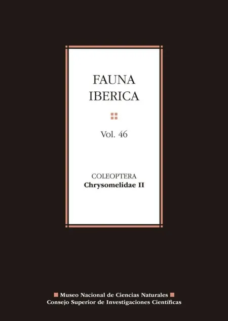 Fauna Iberica. Vol. 46, Coleoptera : Chrysomelidae Ii