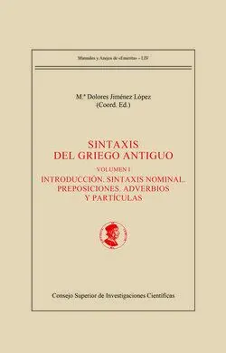 Sintaxis del Griego Antiguo