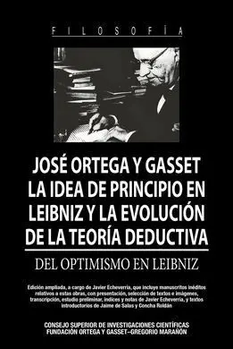 La Idea de Principio en Leibniz y la Evolución de la Teoría Deductiva : del Opti