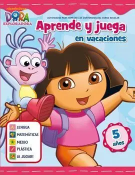 Juega y Aprende en Vacaciones con Dora - 5 Años