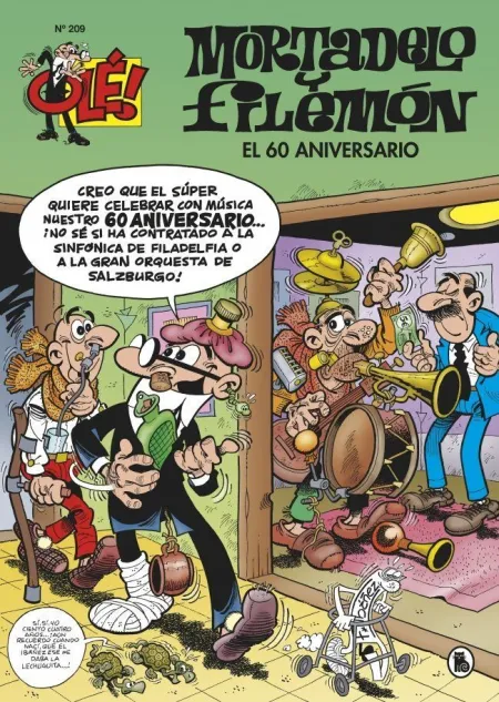 Ole Mortadelo 209. El 60 Aniversario