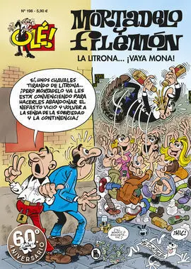 Ole Mortadelo 198. La Litrona.. ¡Vaya Mo