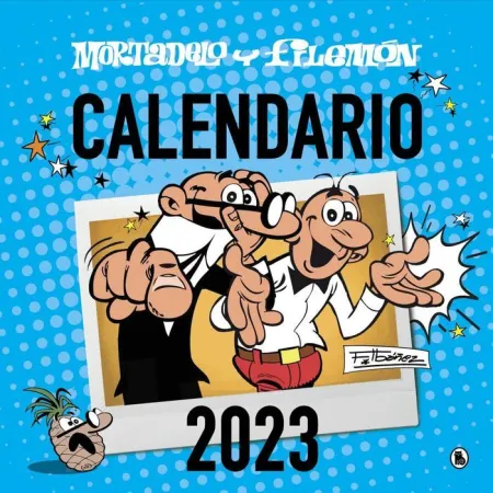 Calendario Mortadelo y Filemon 2023