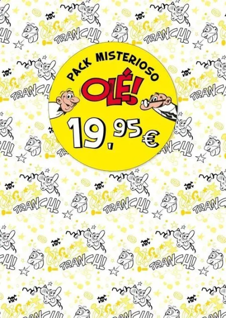 Pack Misterioso Olé! Amarillo (Olé! Mortadelo)