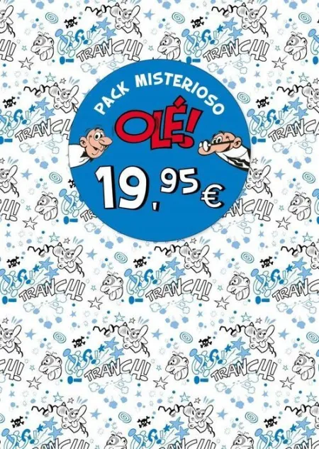 Pack Misterioso Olé! Azul (Olé! Mortadelo)
