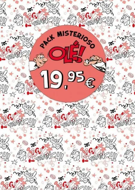 Pack Misterioso Olé! Rojo (Olé! Mortadelo)