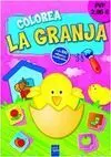 Colorea la Granja. Pollito