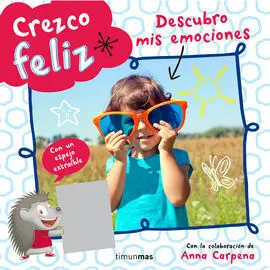 Crezco Feliz, el Erizo Max. Descubro Mis Emociones. Libro con Espejo