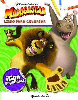 Madagascar. Libro de Colorear