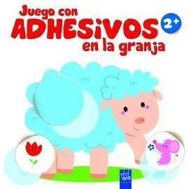 Juego con Adhesivos en la Granja +2. Oveja