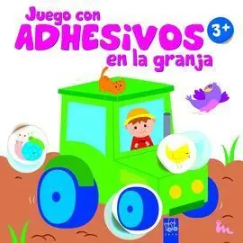 Juego con Adhesivos en la Granja +3. Tractor