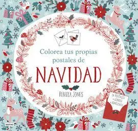 Colorea Tus Propias Postales de Navidad