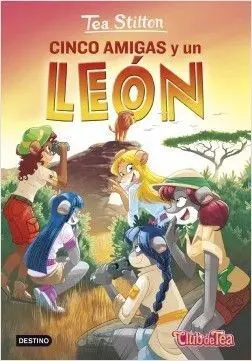 Tea Stilton. 17: Cinco Amigas y un León (Pack con Pulsera)