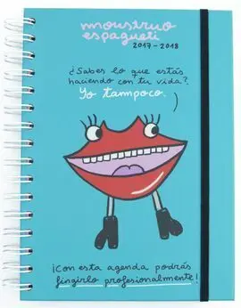 Agenda Escolar Monstruo Espagueti 2017