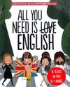 PACK ALL YOU NEED IS ENGLISH + 4 IMANES