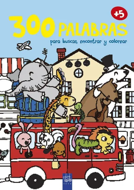 300 Palabras para Buscar, Encontrar y Colorear +5. Transportes