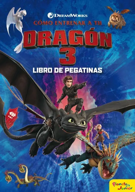 Cómo Entrenar a tu Dragón 3. Libro de Pegatinas