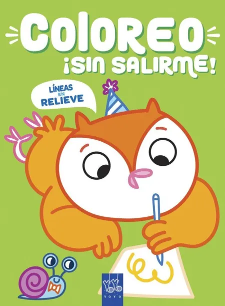 Coloreo ¡Sin Salirme! Buho