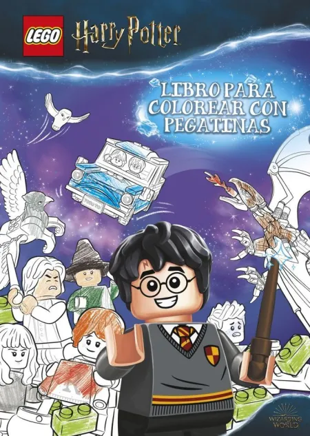 Lego Harry Potter. Libro para Colorear con Pegatinas
