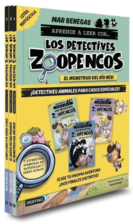 Pack Aprender a Leer con... ¡Los Detectives Zoopenc