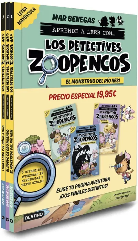 Pack Simple Aprender a Leer con... ¡Los Detectives