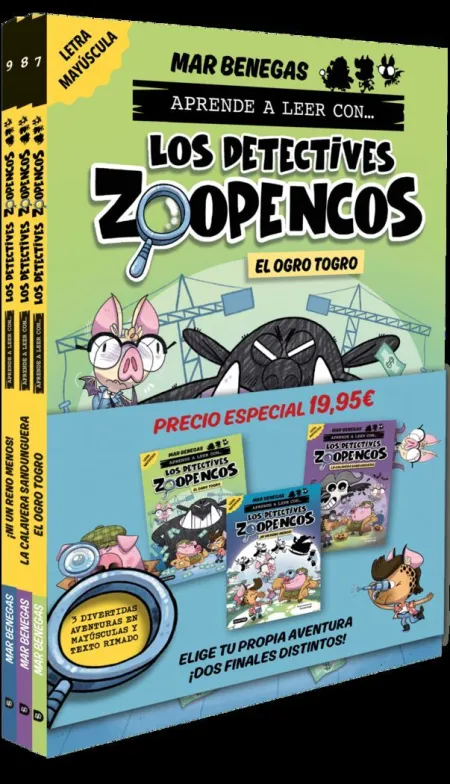Pack Aprende a Leer con... ¡Los Detectives Zoopenc